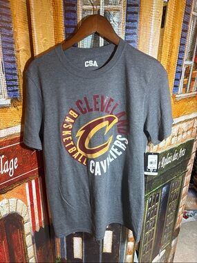 Cleveland Cavaliers Gray Logo Tee